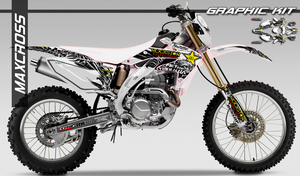 HONDA CRF-R CRF-X 2004-2019 METALMULISHA ROCKSTAR STYLE